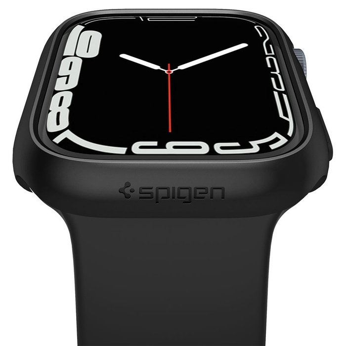 Pouzdro Apple Watch 7 ( SPIGEN ) Thin Fit černé Case