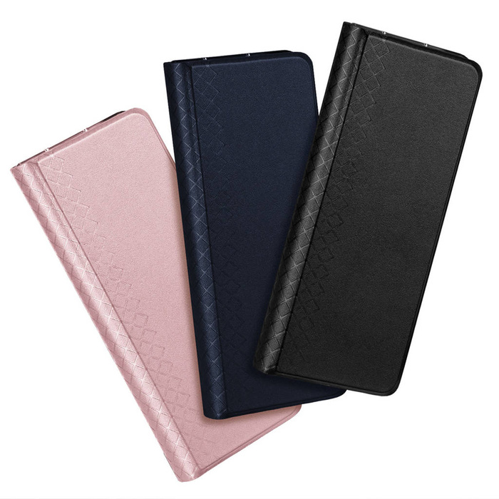 Dux Ducis Bril Leather Flip Wallet Case for Samsung Galaxy Z Fold5 5G - Black