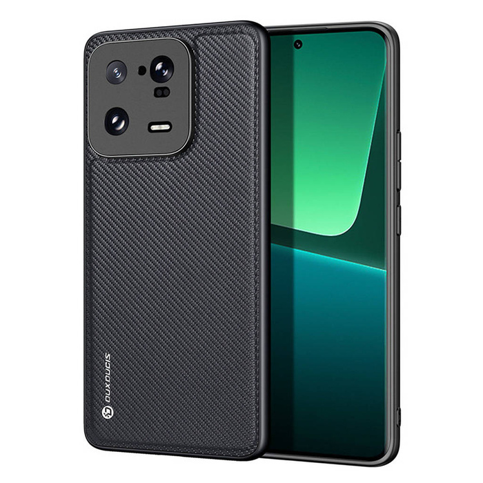 Dux Ducis Fino para Xiaomi 13 Pro funda con marco de silicona negra