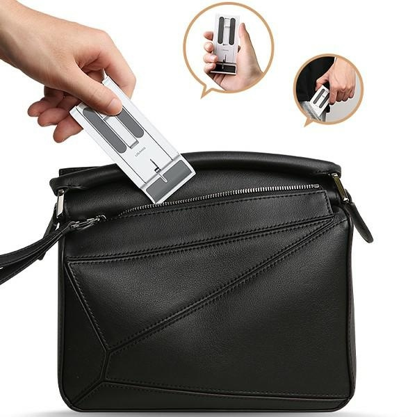 USAMS Holder desktop for mobile phone/tablet black/black ZJ070ZJ01 (US-ZJ070)