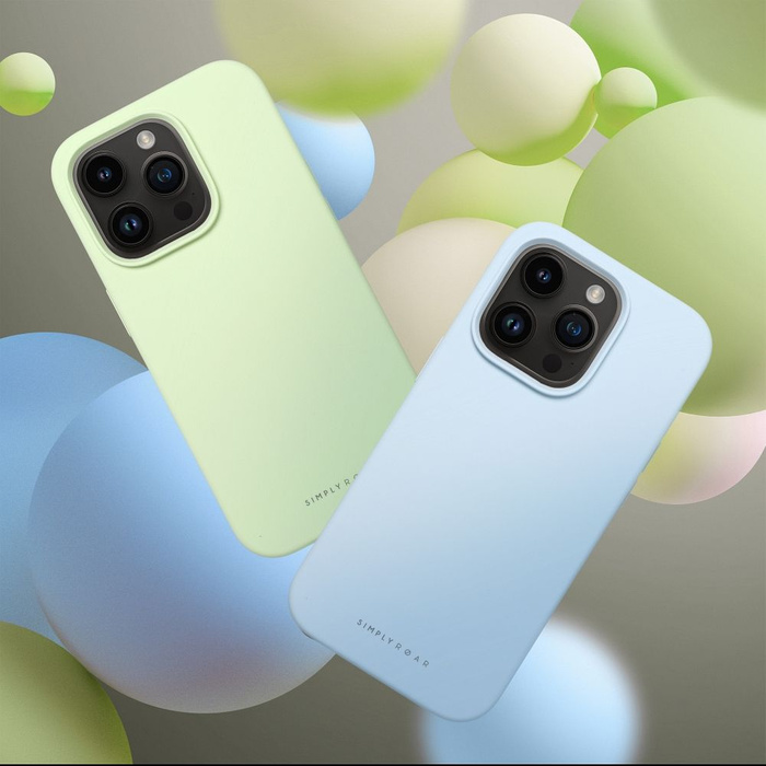Futerał Roar Cloud-Skin - do iPhone 15 Jasnoniebieski
