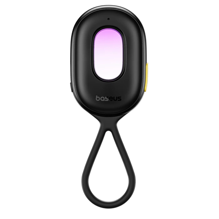 Baseus Heyo Series II Versteckter Kameradetektor mit Alarm und Mini-Taschenlampe + Baseus Simple USB-A - USB-C Kabel - Schwarz
