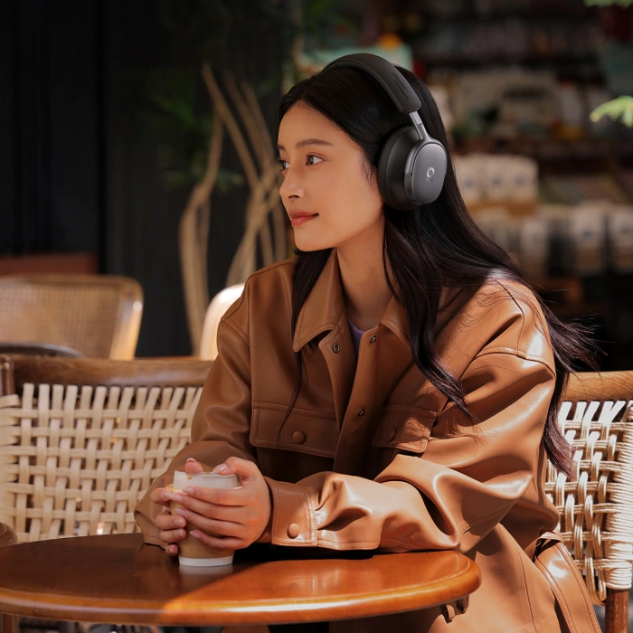 Słuchawki bezprzewodowe Baseus Inspire XH1 Sound by Bose ANC Dolby Audio kolor Czarna Dziura