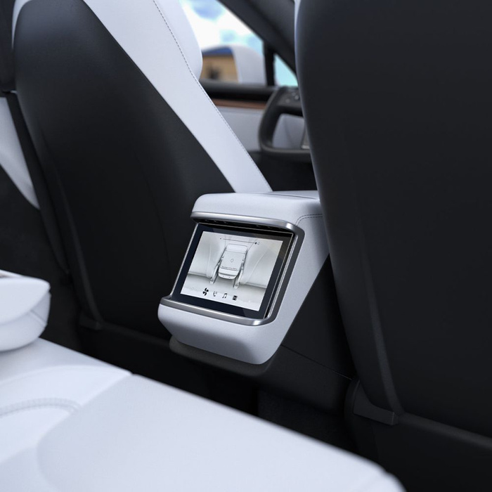 Tempered Glass Spigen GLAS.TR SLIM TESLA MODEL X 2022 / MODEL S 2021 ČERNÁ