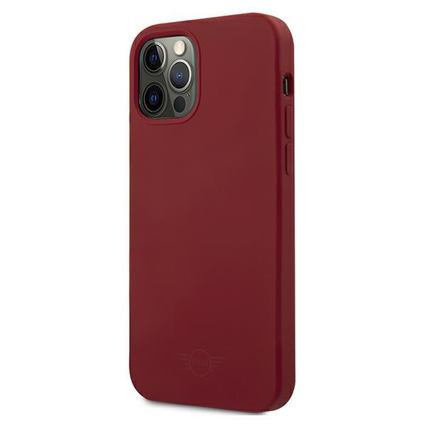Mini MIHCP12MSLTRE iPhone 12/12 Pro 6.1" red/red hard case Silicone Tone On Tone
