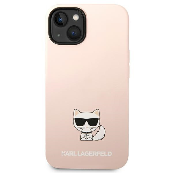 Karl Lagerfeld KLHCP14MSLCTPI iPhone 14 Plus 6.7" hardcase light pink/light pink Silicone Choupette Body