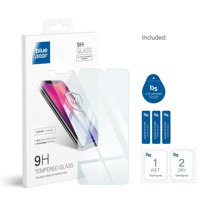 Szkło hartowane do Motorola E22 Blue Star