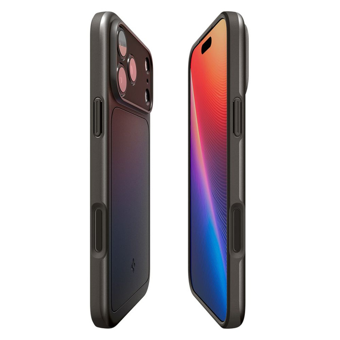 Hülle Spigen IPhone 17 PRO Thin Fit Mag MagSafe GUNMETAL