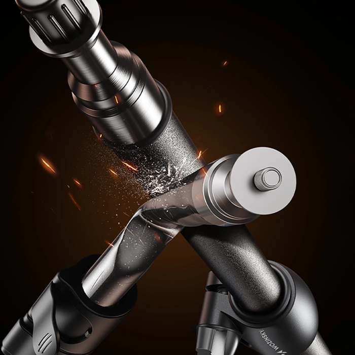 Wozinsky WRLD-00Y1S Dreibein Stativ robustes Carbonstahl-Stativ 1,7m matt - schwarz