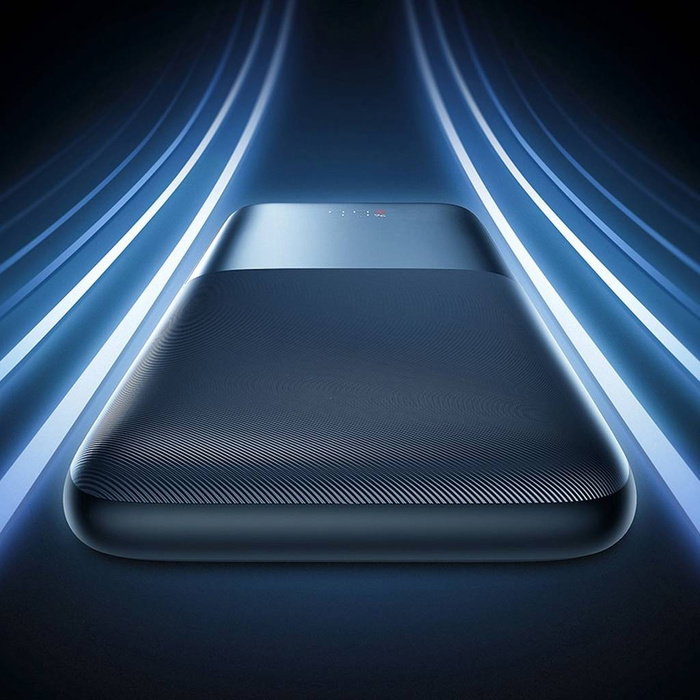 Baseus Baseus Pro 10000mAh 20W weiße Powerbank mit USB Typ A - USB Typ C 3A 0,3 m Kabel (PPBD040202)