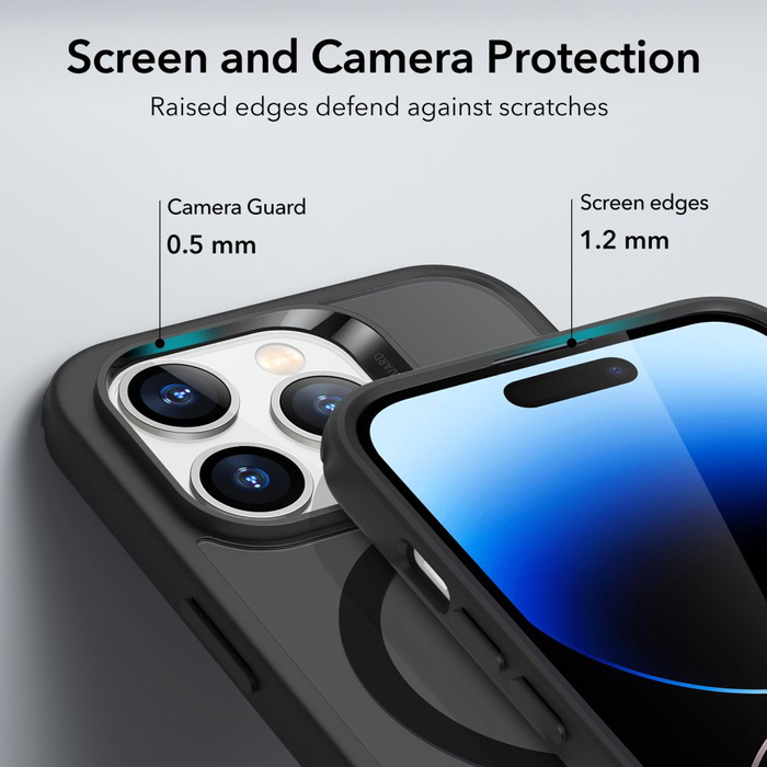 Coque Esr Ch Halolock MagSafe iPhone 14 Pro Frosted Black Case