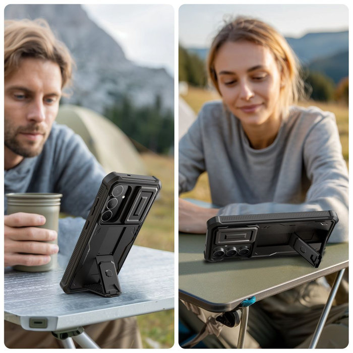 TECH-PROTECT KEVLAR CAM+ GALAXY S25 FE BLACK