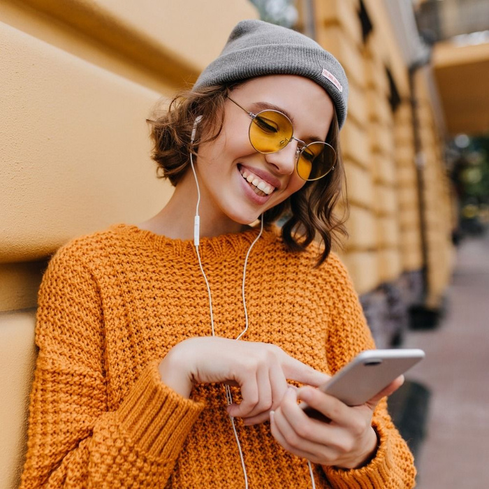 FORCELL zestaw słuchawkowy / słuchawki Stereo do Apple iPhone Lightning 8-pin biały HR-ME25