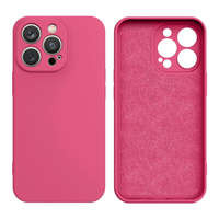 Funda de silicona funda para iPhone 14 Plus fucsia funda de silicona
