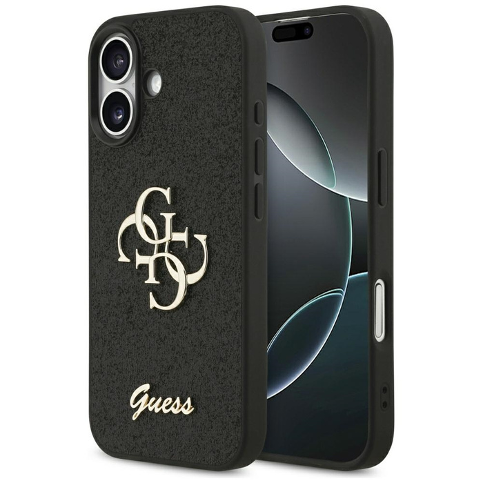 Etui Guess 4G Strap 4G Classic Logo do   iPhone 17 różowy