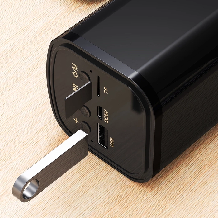 Dudao Y2+ Bluetooth 5.0 Lautsprecher 2400 mAh - Schwarz