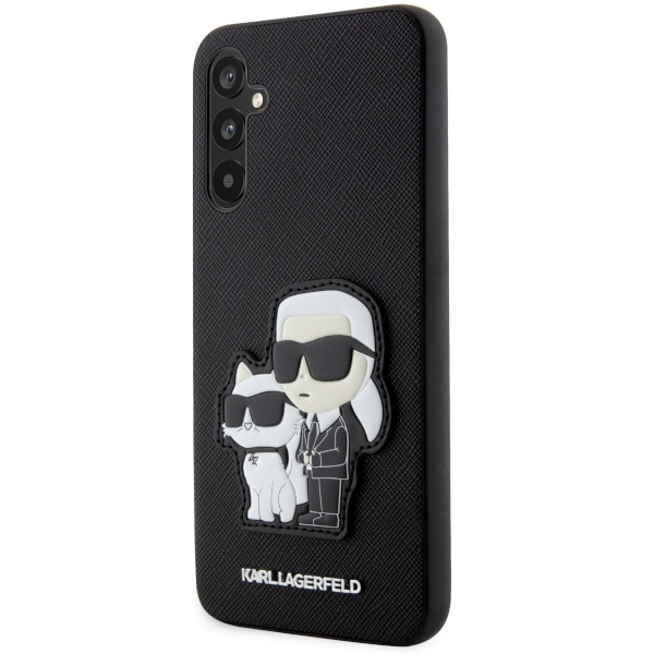Karl Lagerfeld KLHCA54SANKCPK A54 5G A546 hardcase black/black Saffiano Karl &amp; Choupette