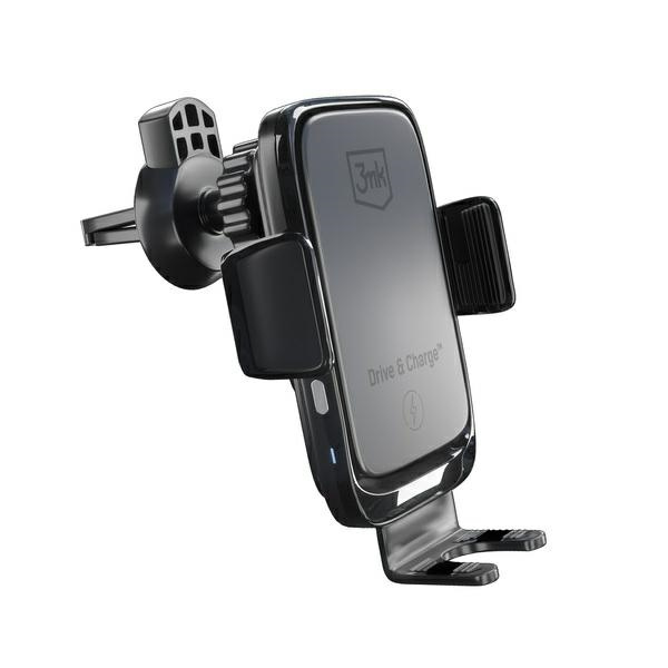 3mk Drive&amp;Charge holder inductive car opening electric 15W windshield/board/grille mounting