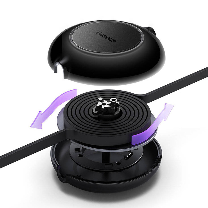 Baseus Bright Mirror 2 cable retráctil 3en1 USB Tipo C - micro USB + Lightning + USB Tipo C 3.5A 1.1m verde (CAMJ010206)