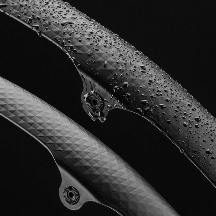 Błotnik rowerowy Wozinsky WBR-01 uniwersalny z regulacją - czarny