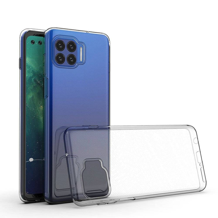 Cover in gel ultra trasparente da 0,5 mm per Motorola Moto G 5G Plus trasparente