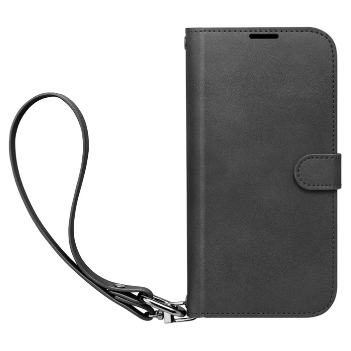 Obal Spigen Peněženka 's' Pro iPhone 15 Pro Black Case