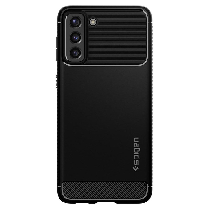   Samsung Galaxy S21 Rugged Armor Funda Negra Mate