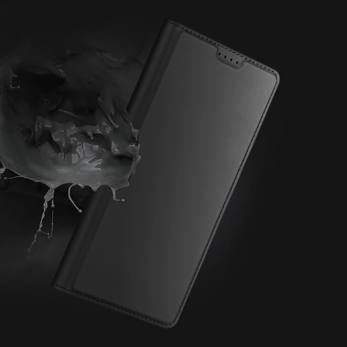 Dux Ducis Skin Pro Hülle mit Klappe und Kartenfach für Samsung Galaxy Xcover 7 - Schwarz