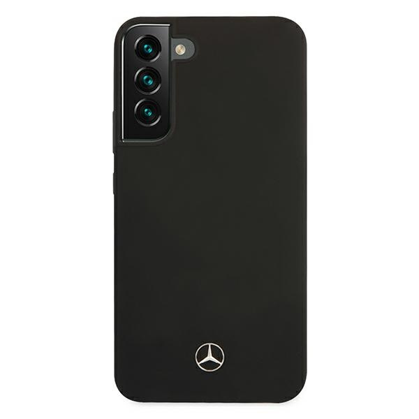 Hülle MERCEDES Samsung Galaxy S22 Silikon Schwarz Hartcase