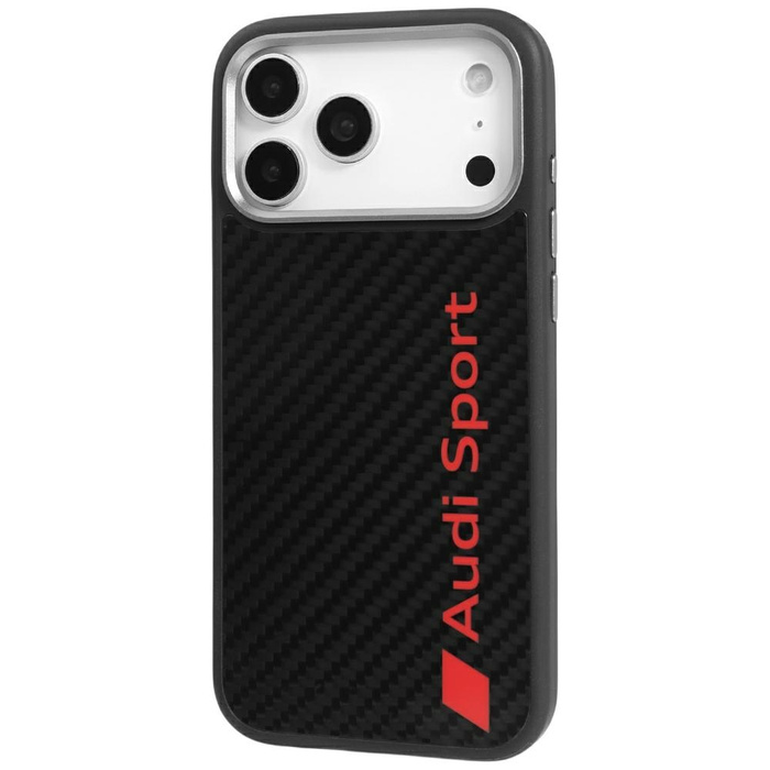 Etui Audi R8 Carbon Fiber MagSafe do     iPhone 17 Pro Max czarny