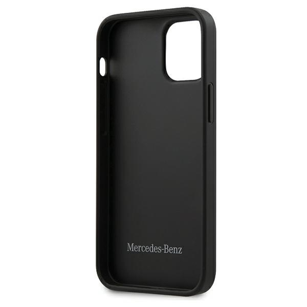 Case MERCEDES Apple iPhone 12 Mini 5.4 Wave Line MEHCP12SMULBK Black Hardcase
