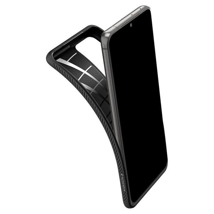 Puzdro SPIGEN Galaxy S21 Ultra Liquid Air Matte Black Case