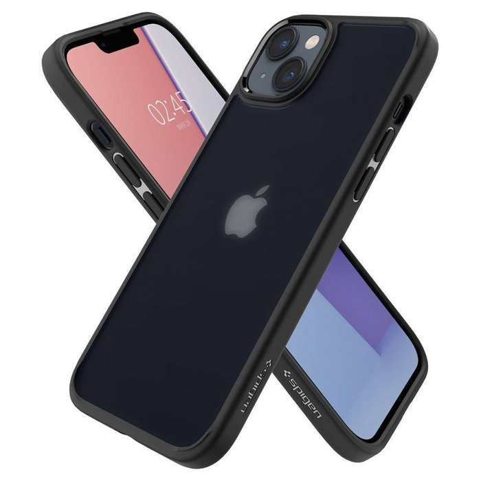 Coque Spigen Ultra Hybrid IPhone 14 NOIR GIVRE