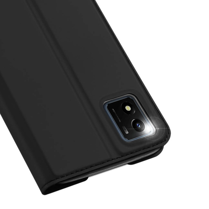 Custodia per fondina Dux Ducis Skin Pro Flip Vivo Y01 / Y15s / Y15a nera