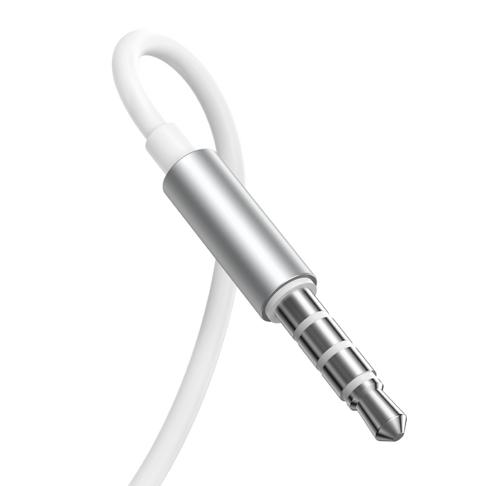 Joyroom Wired Series JR-EW03 kabelgebundene In-Ear-Kopfhörer – Silber