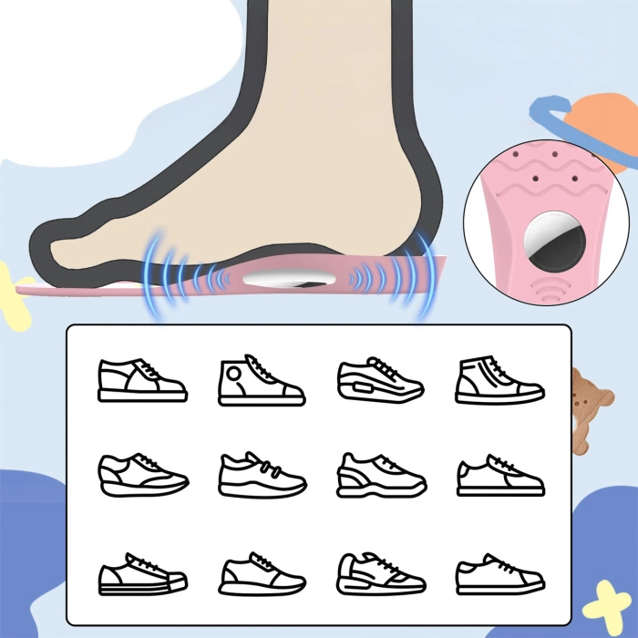 Schuheinlagen - Schutzhülle für AirTag (155mm-170mm) - Pink