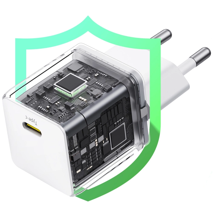 Baseus Palm 20W USB-C Wandladegerät - Weiß