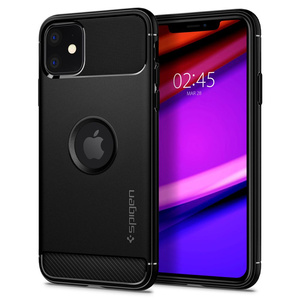 Pouzdro SPIGEN Apple iPhone 11 Robustní pouzdro Armor Matte Black