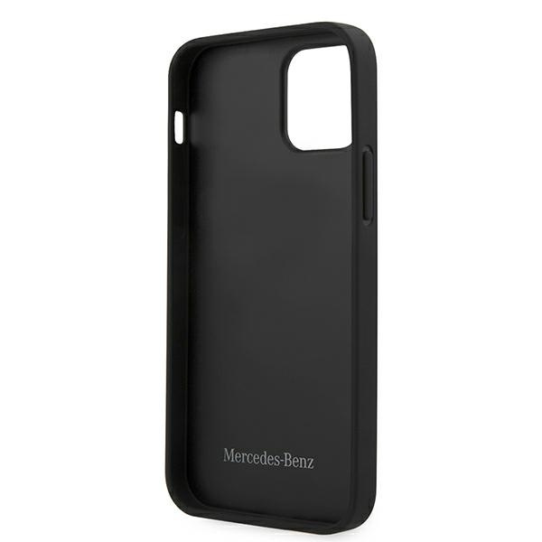 Coque Mercedes Apple iPhone 12 Mini Strap Line Étui noir