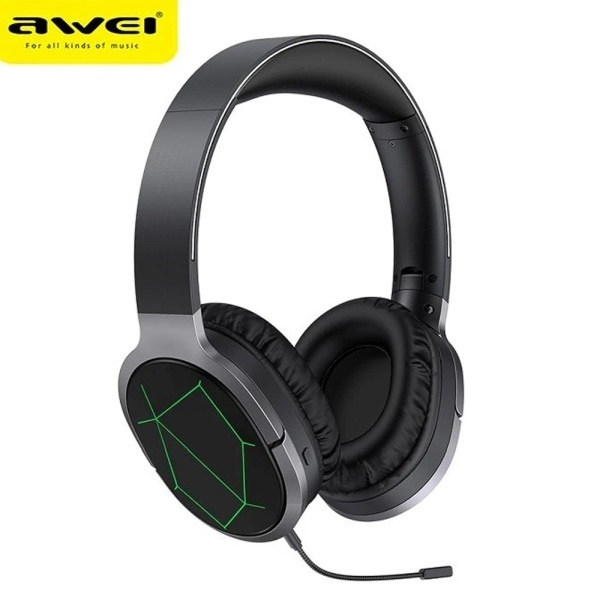 Casque AWEI Bluetooth A799BL Casque de jeu intra-auriculaire avec microphone Noir