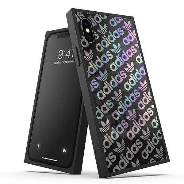 Adidas OR SQUARE Case iPhone X/Xs schwarz/schwarz 34975