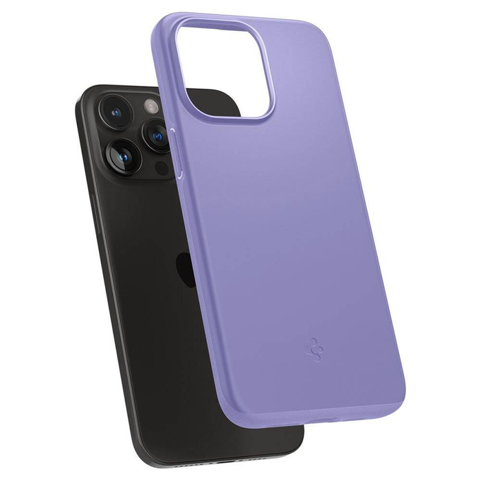 Coque Spigen Thin Fit iPhone 15 Pro Iris Purple