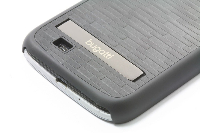 Cover BUGATTI Cliponcover Samsung Galaxy S4 Black Elegant Cover