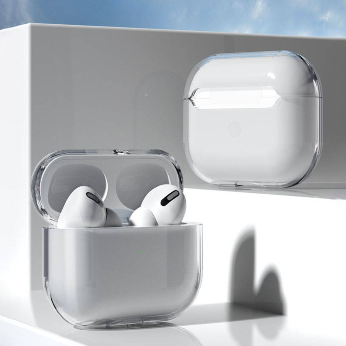 Custodia per auricolari resistente e trasparente per Apple AirPods 3 (custodia A)