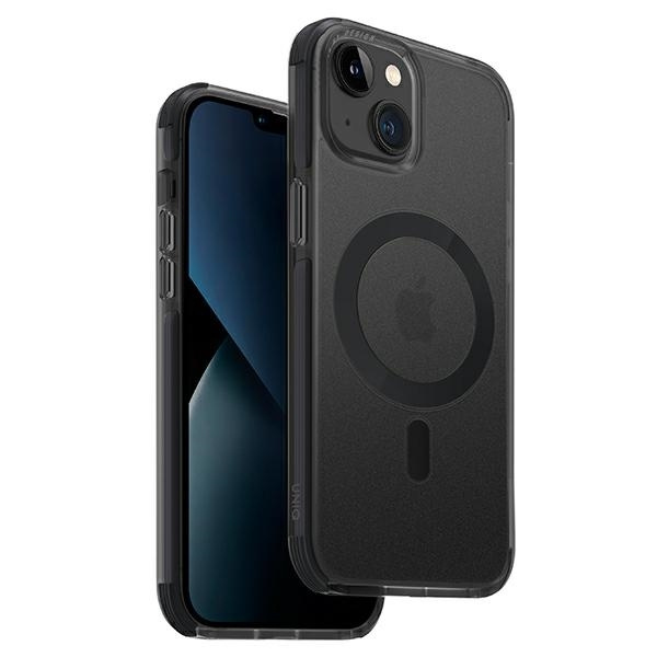 UNIQ case Combat iPhone 14 6.1" 6.1" Magclick Charging black/chaRCoal