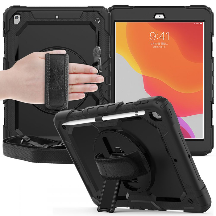Case TECH-PROTECT iPad 7/8 10.2 2019/2020 Solid360 Black Case