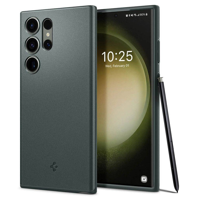 Hülle Spigen Thin Fit Galaxy S23 Ultra Abyss Grün