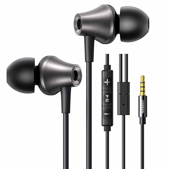 Kopfhörer in-Ear-Kopfhörer Ugreen 3,5 mm EP105 (schwarz)