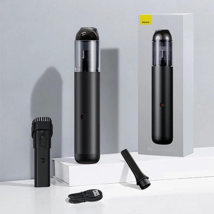 Baseus A3 wireless Vacuum Cleaner 135 W 15000 Pa silber (CRXCQA3-0S)