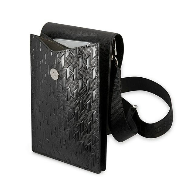 Karl Lagerfeld Handbag KLWBSAMSMK black/black Monogram Plate